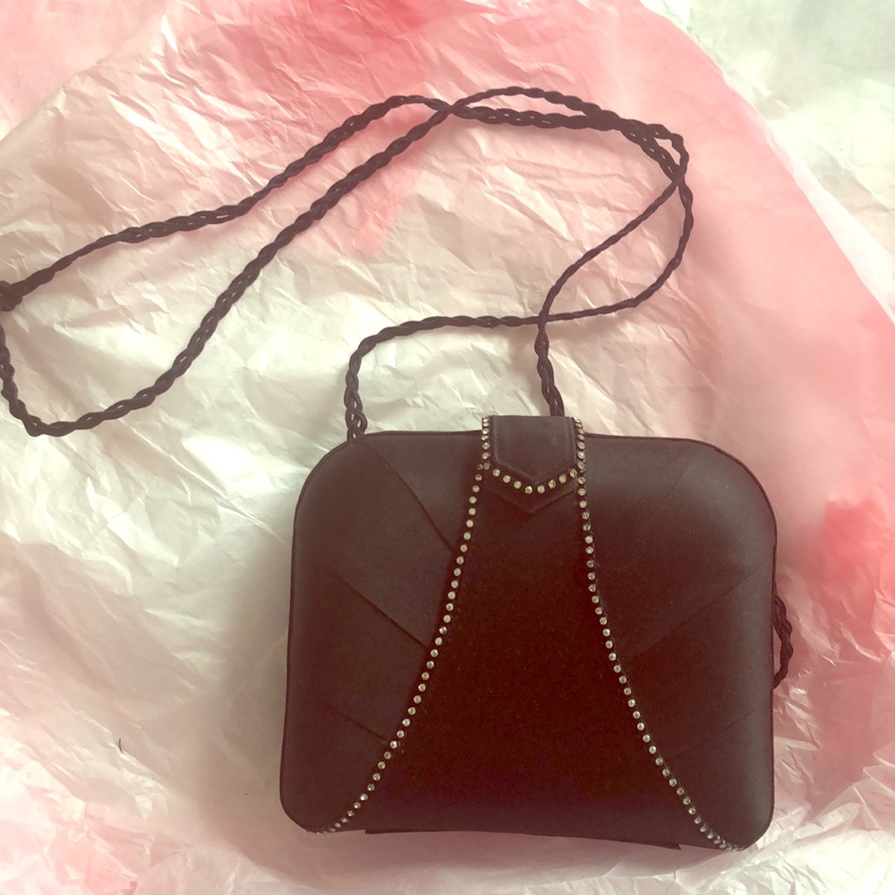 Vintage Black Evening Bag